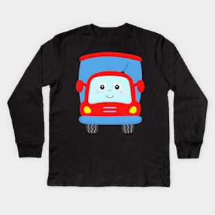 Heavy Truck Lorry Kids Long Sleeve T-Shirt